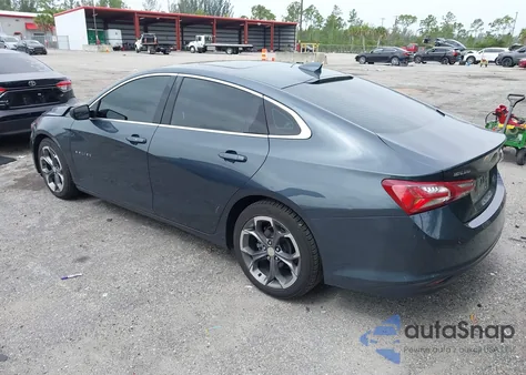 2021 Chevrolet Malibu Fwd Lt из США, поврежденный, VIN 1G1ZD5ST2MF060163